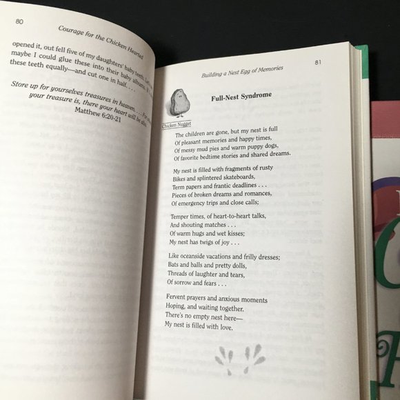 Set of 2 Courage and Eggstra Courage for the Chicken Hearted Books - Picture 12 of 16